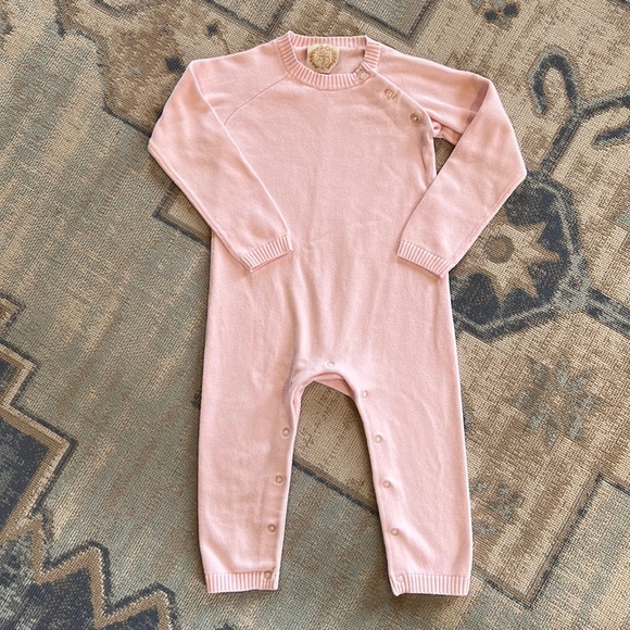 The Beaufort Bonnet Company Other - EUC TBBC Sweater Onesie Pink 3T